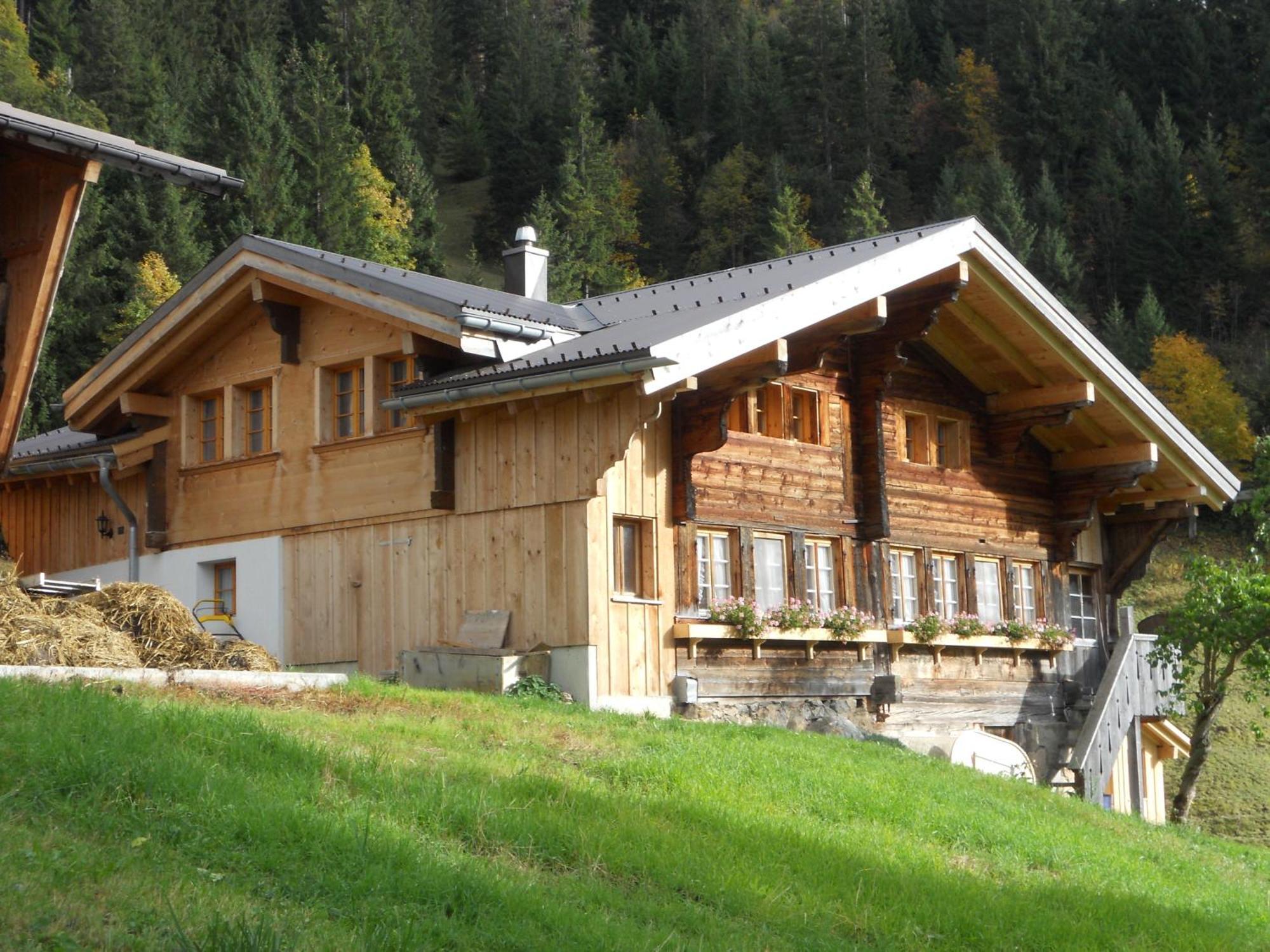 Bauernhaus Gschwend Gsteig Exterior foto
